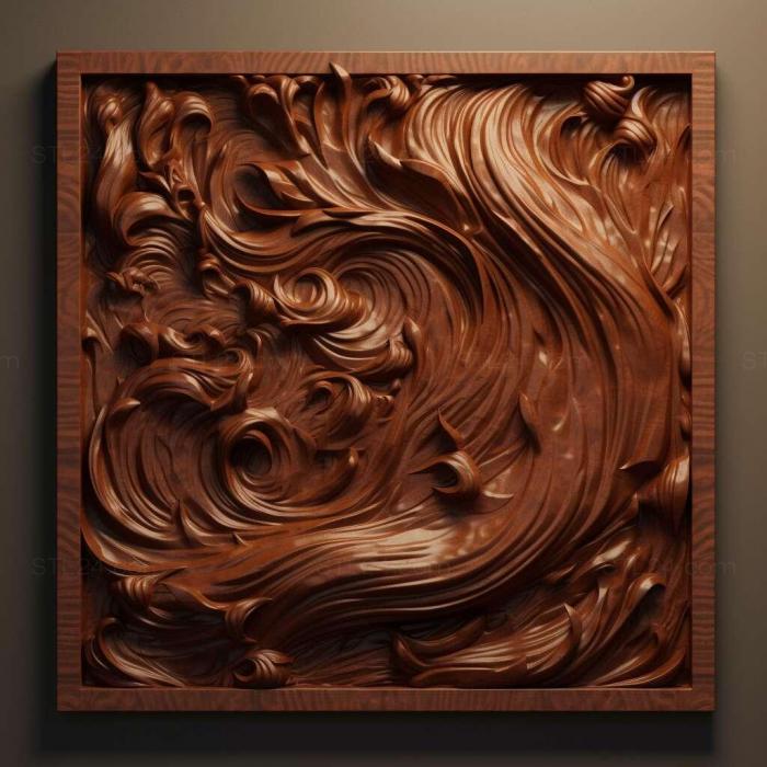 Patterns and decorations (stl fire 4, PATTERN_44) 3D models for cnc